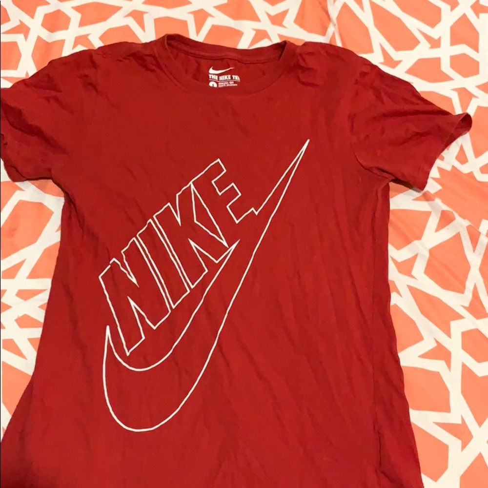 Red Nike tshirt